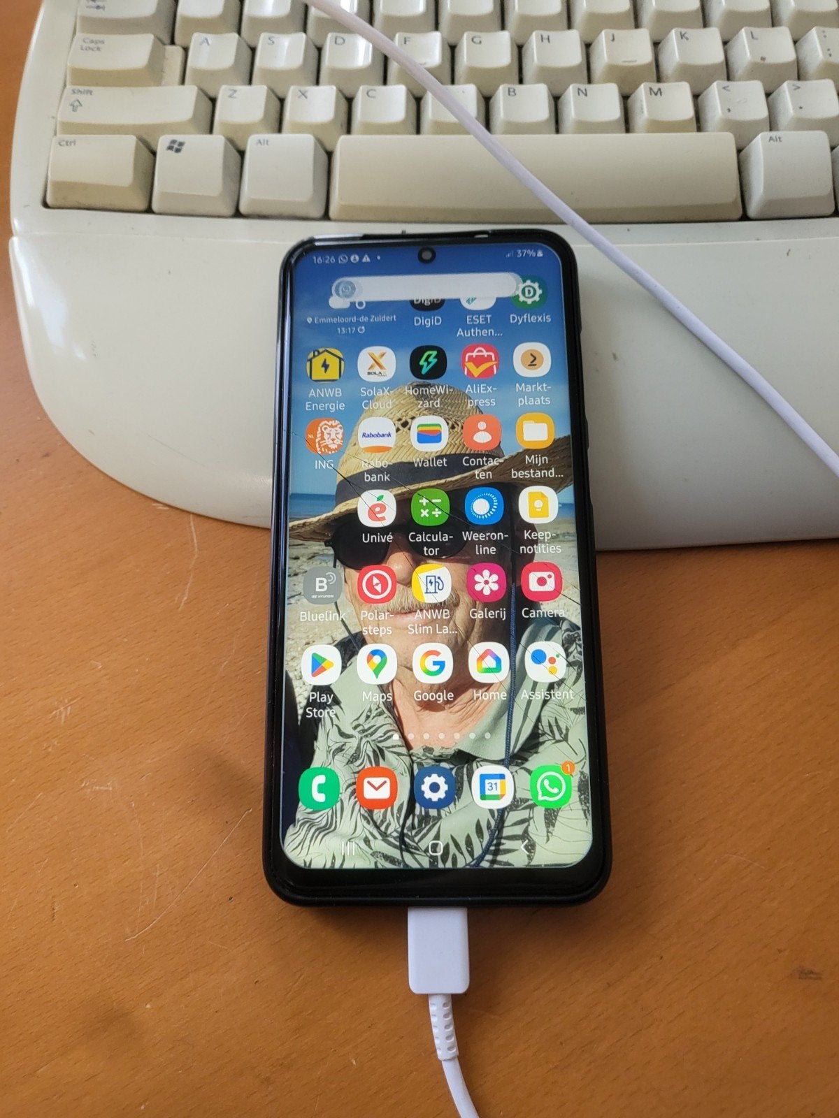 Samsung Galaxy S20 5G - Gebarsten scherm, Ophalen, Gebruikt, Galaxy S20, Zwart