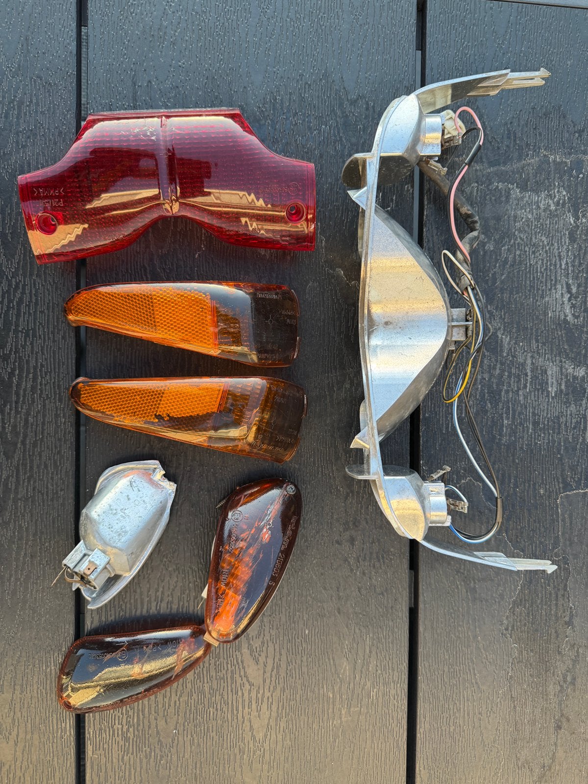 Gilera Runner Achterlicht / knipperlicht set, Ophalen