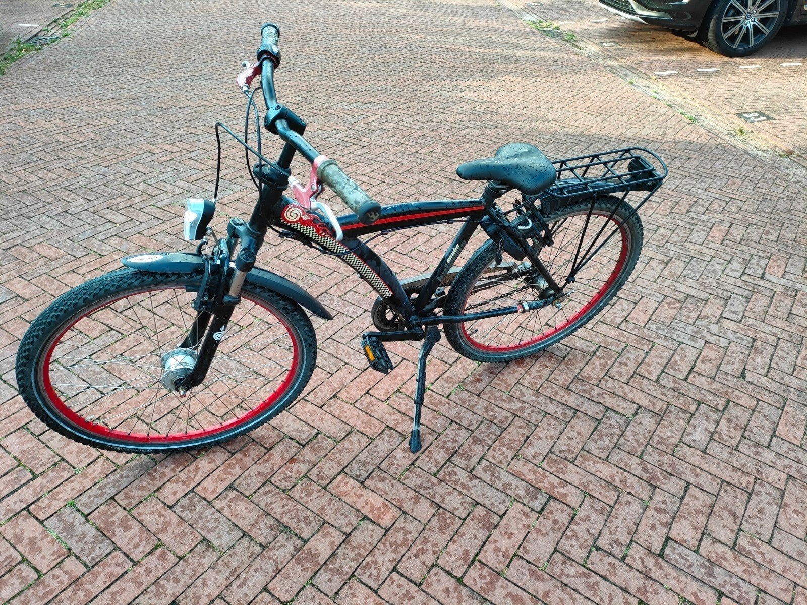 Batavus snake fiets 26 inch met 3 speed, Fietsen en Brommers, Terugtraprem, Batavus Snake fiets, Handrem, Ophalen