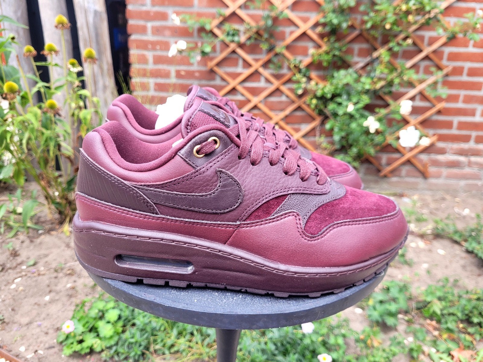 Nike Air Max 1 Premium "Burgundy Crush" maat 39 nieuw, ManolaSneakers@gmail.com, 5151AS, Overige kleuren, Nike