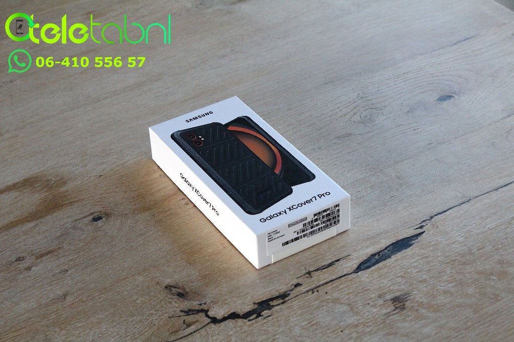 Samsung Galaxy XCover7 Pro - 128GB - Zwart | Nieuw, Samsung, Overige modellen, Zwart, Touchscreen