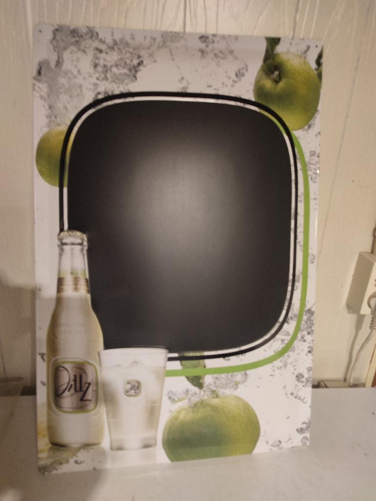 blikken bord, Ophalen of Verzenden, Nieuw, Reclamebord