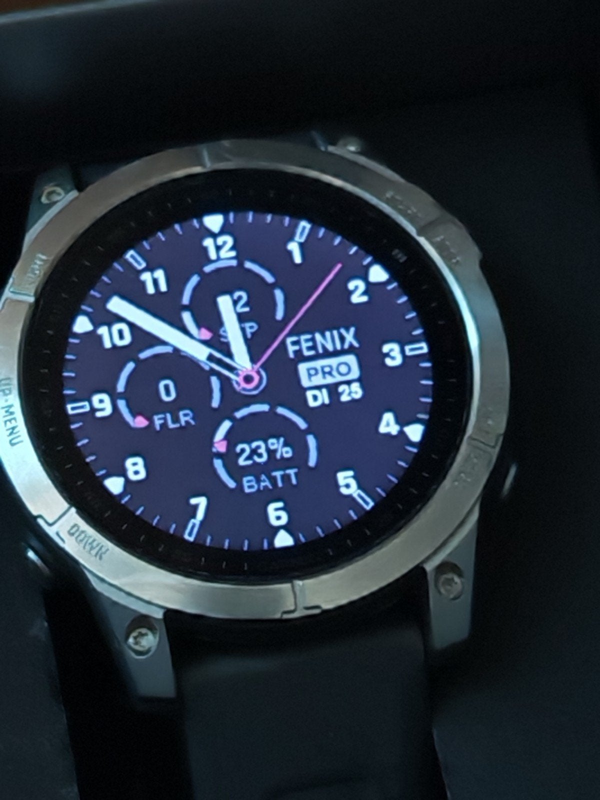 Garmin Fenix 7 Premium Multisport GPS Horloge 47mm, Garmin, Ophalen of Verzenden, Zo goed als nieuw, Hoogte