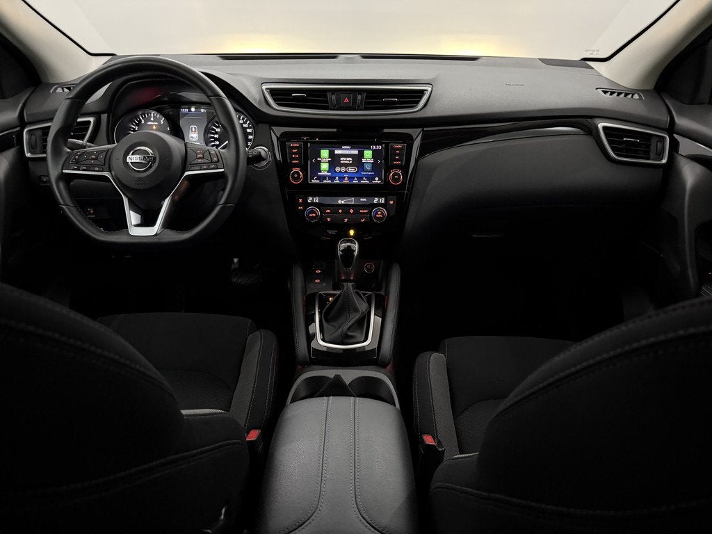 Nissan QASHQAI 1.3 DIG-T N-Connecta 360 Camera, Navi, Keyles, Stof, Gebruikt, Euro 6, Zwart
