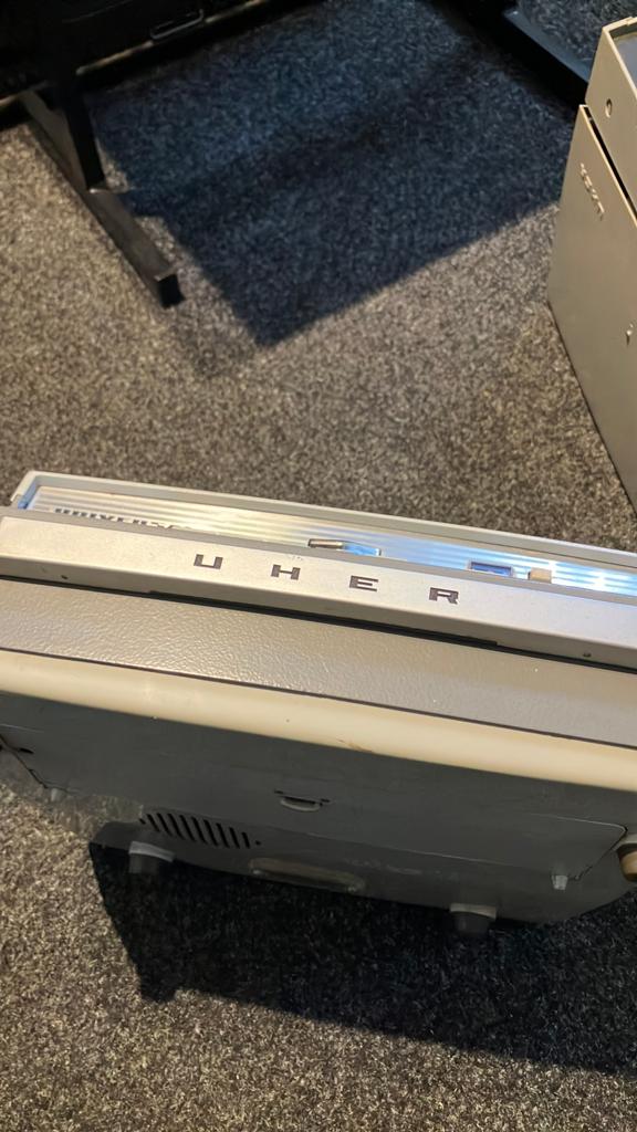 UHER bandrecorder, Ophalen, Bandrecorder