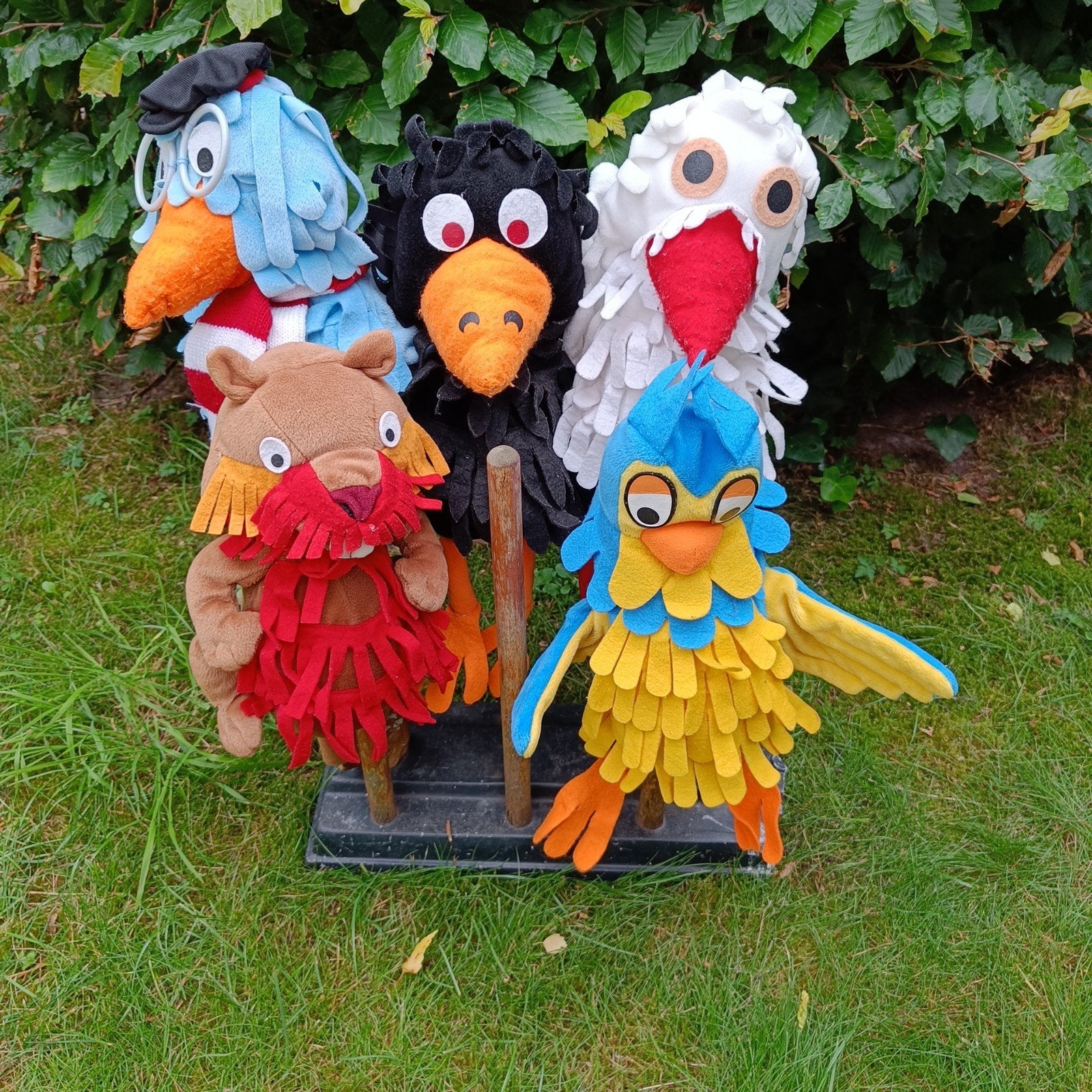5 Fabeltjeskrant Handpoppen., Ophalen of Verzenden, Overige typen