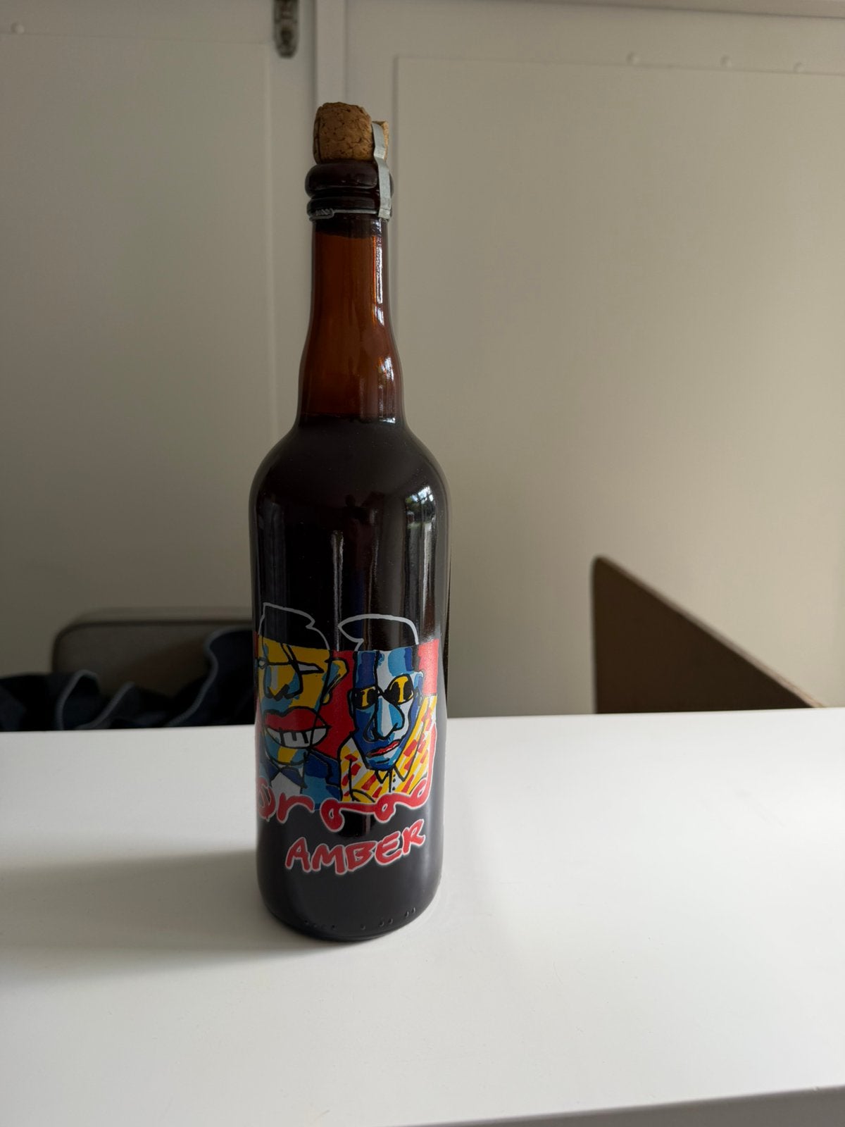 Bierfles Herman Brood, Ophalen, Zo goed als nieuw, Flesje(s), Overige merken