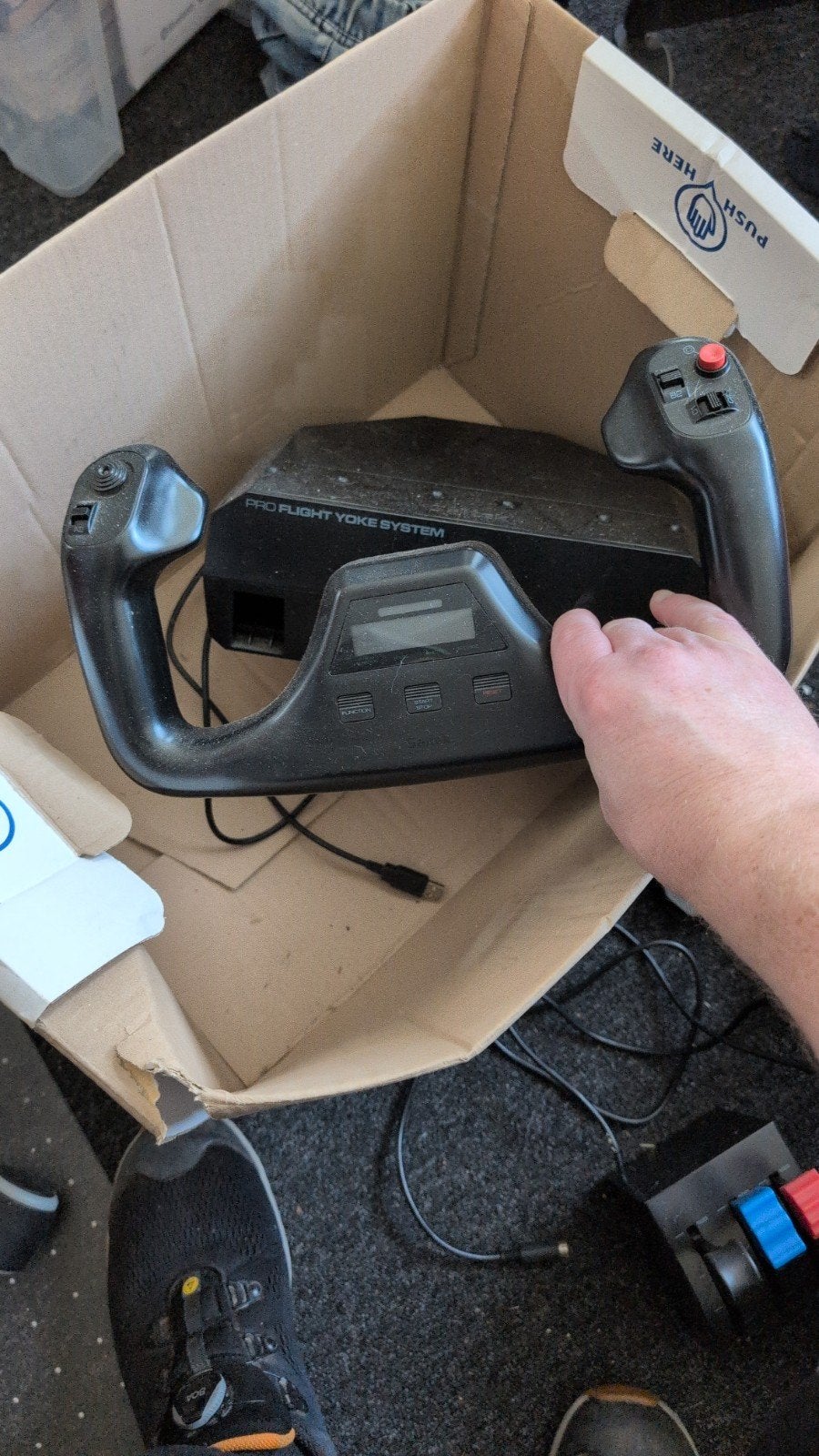 Complete Flight Simulator Set voor PC - Saitek Pro Flight, Ophalen of Verzenden, Overige merken, Zo goed als nieuw