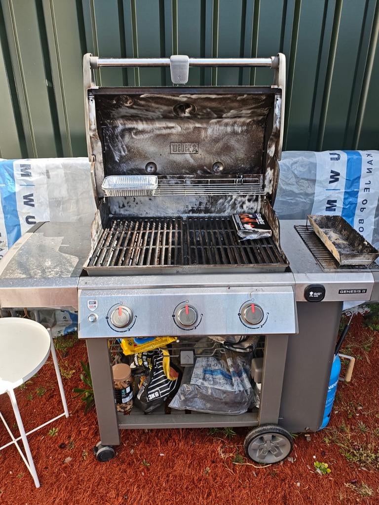 Weber Genesis II gasbarbecue te koop, Ophalen of Verzenden, Gebruikt, Weber
