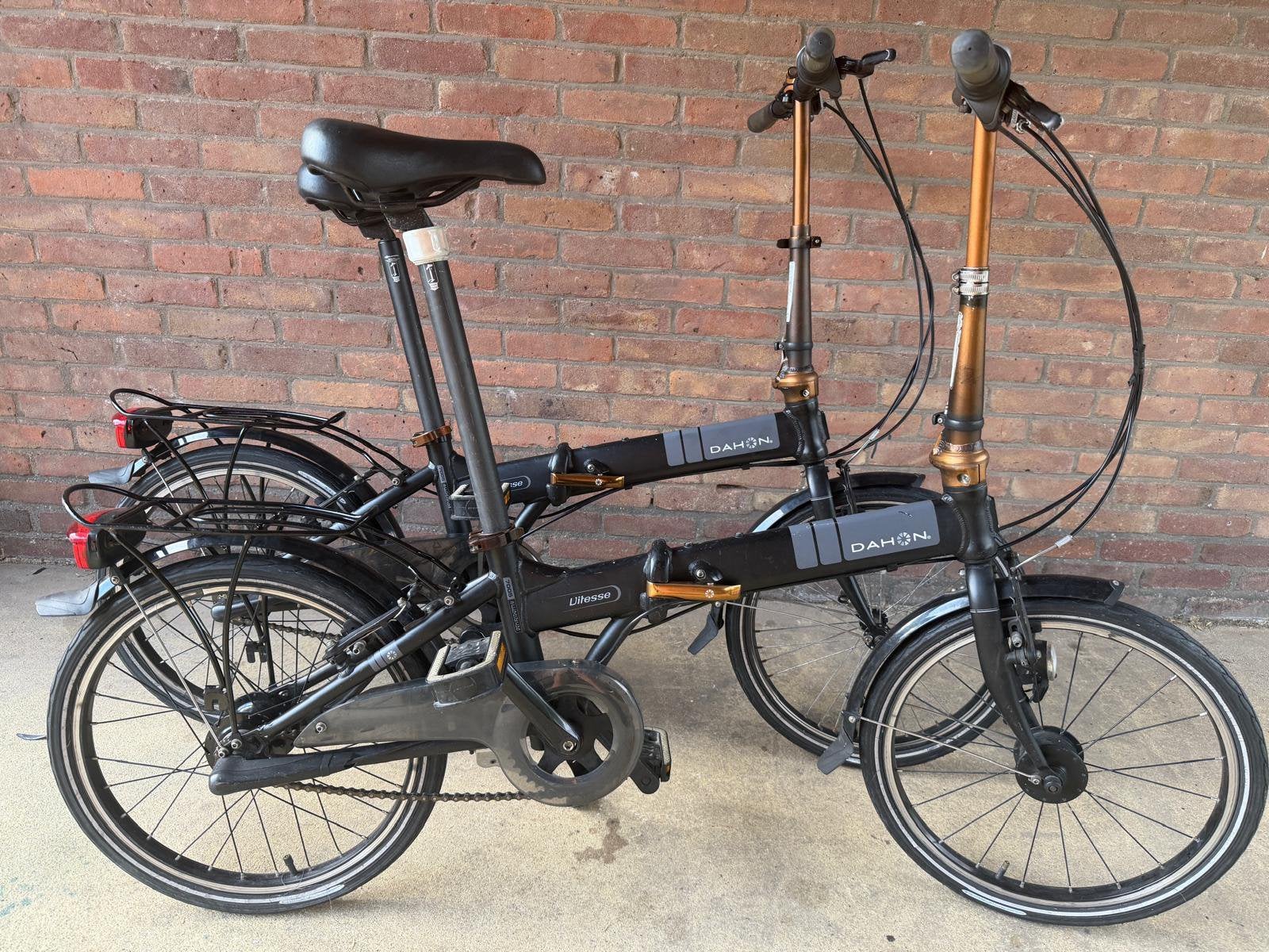 Dahon vitesse vouwfietsen, Ophalen, Gebruikt