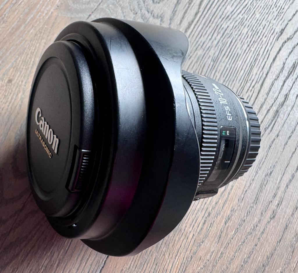 Canon EFS 10-22mm groothoeklens, Ophalen, Zo goed als nieuw, Groothoeklens