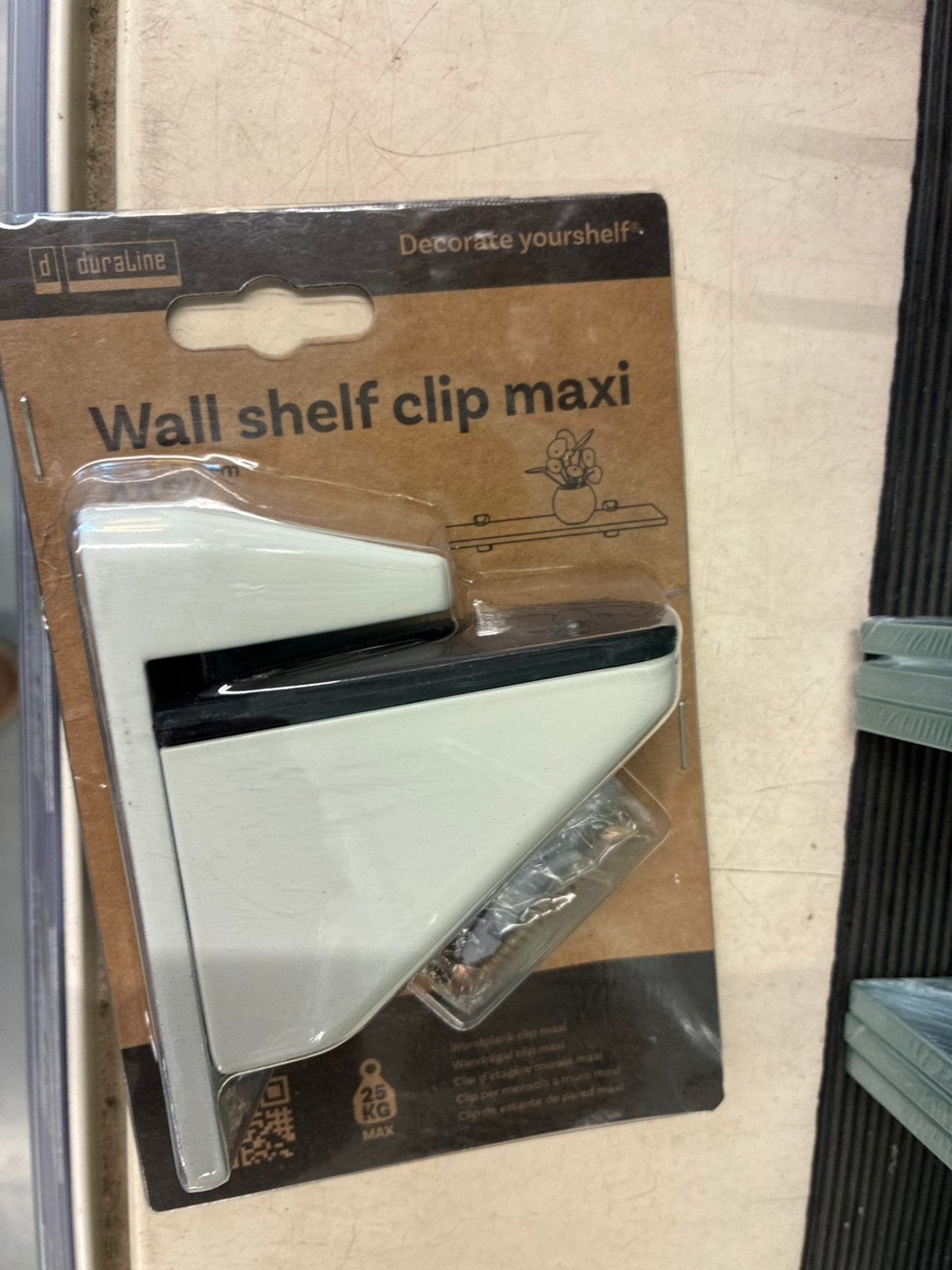 1 x wit plankendrager drager plank, Minder dan 50 cm, Ophalen of Verzenden, Zo goed als nieuw, Minder dan 100 cm