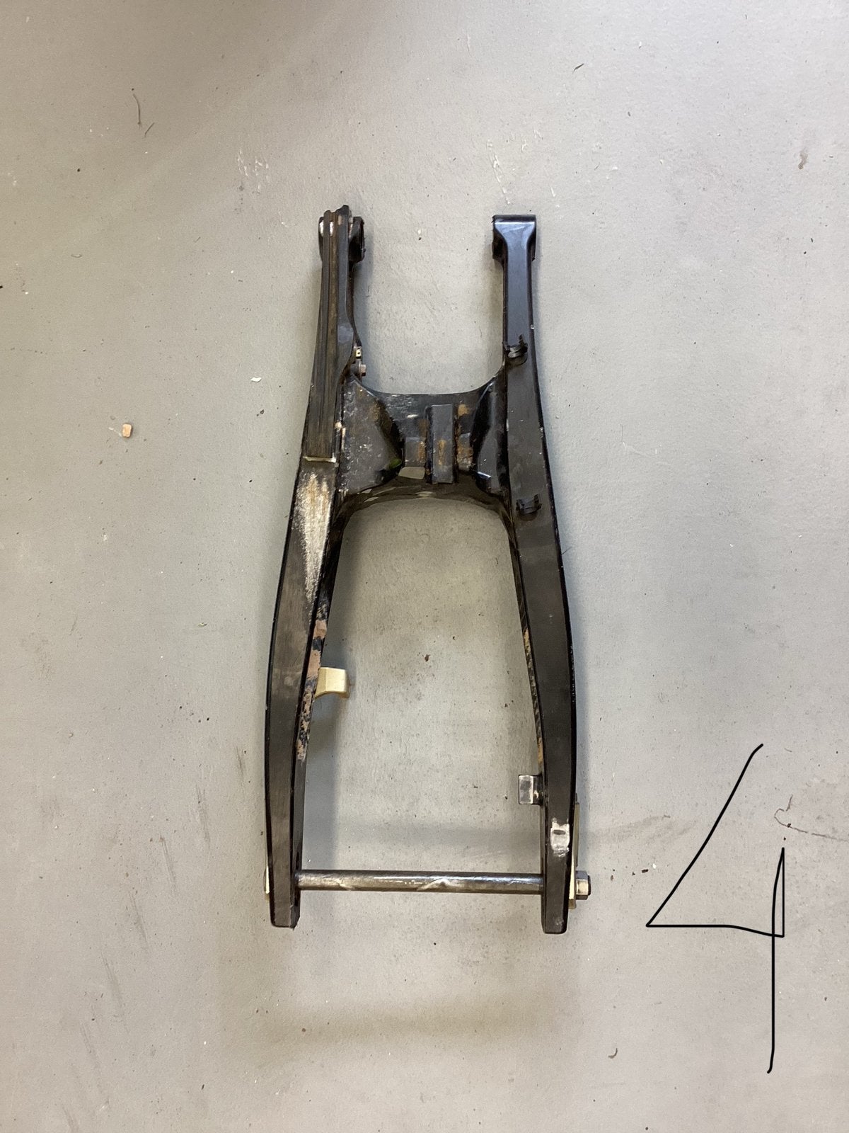 RR achterbrug 65cc, Ophalen of Verzenden, Gebruikt, Frame