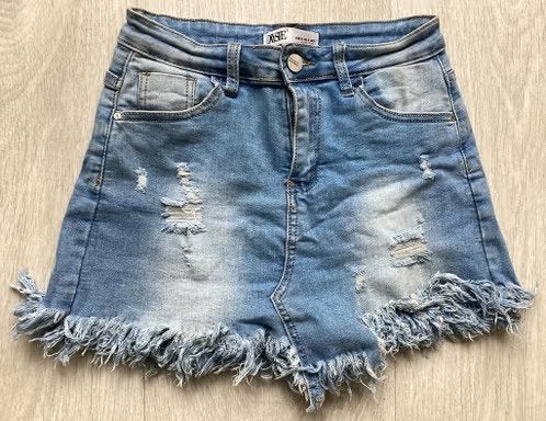 Korte spijkerbroek Denim Maat S/ 36 van Daysie, Daysie, Blauw, Ophalen of Verzenden, Zo goed als nieuw