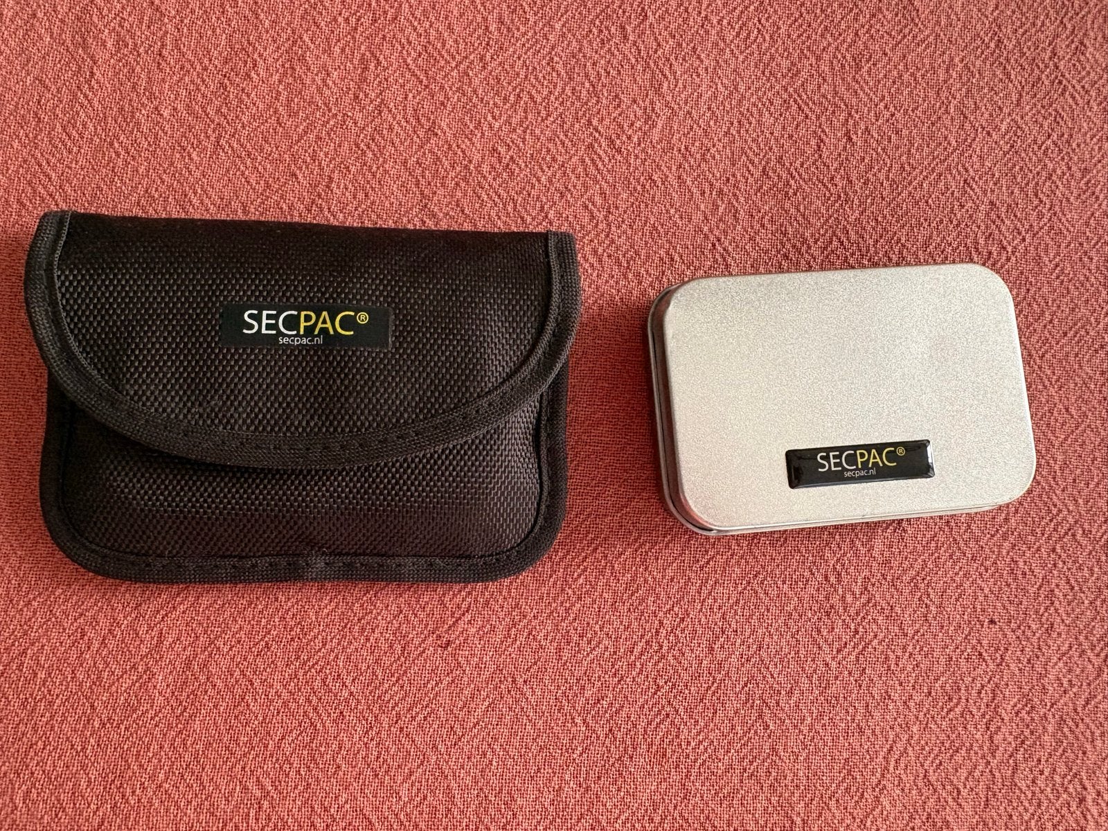 SECPAQ RFID Blokkering Set: Hoesje en Doosje, Ophalen of Verzenden, Zo goed als nieuw
