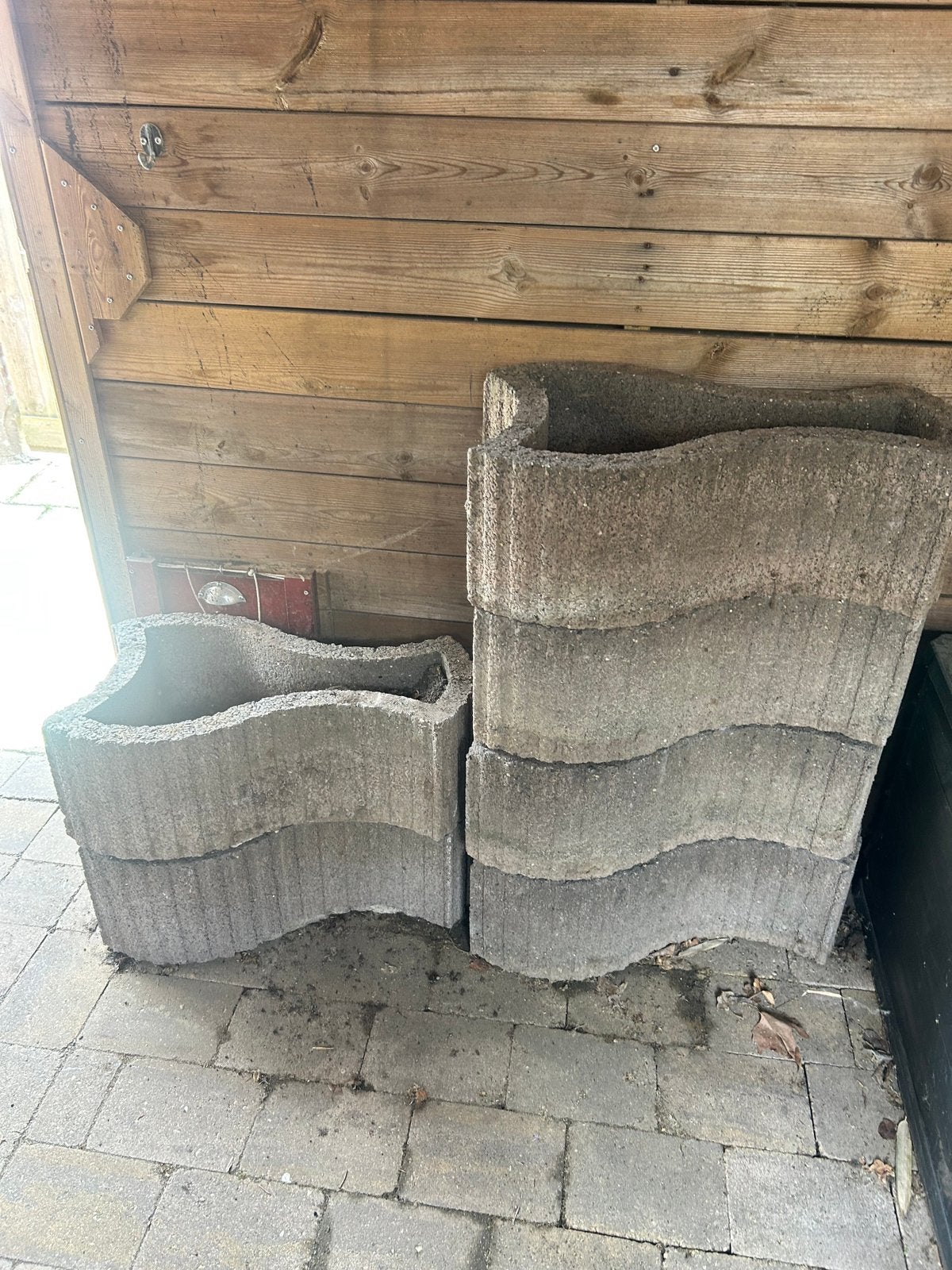 6 robuuste planten bakken, Ophalen, Zo goed als nieuw, Tuin, Minder dan 30 cm