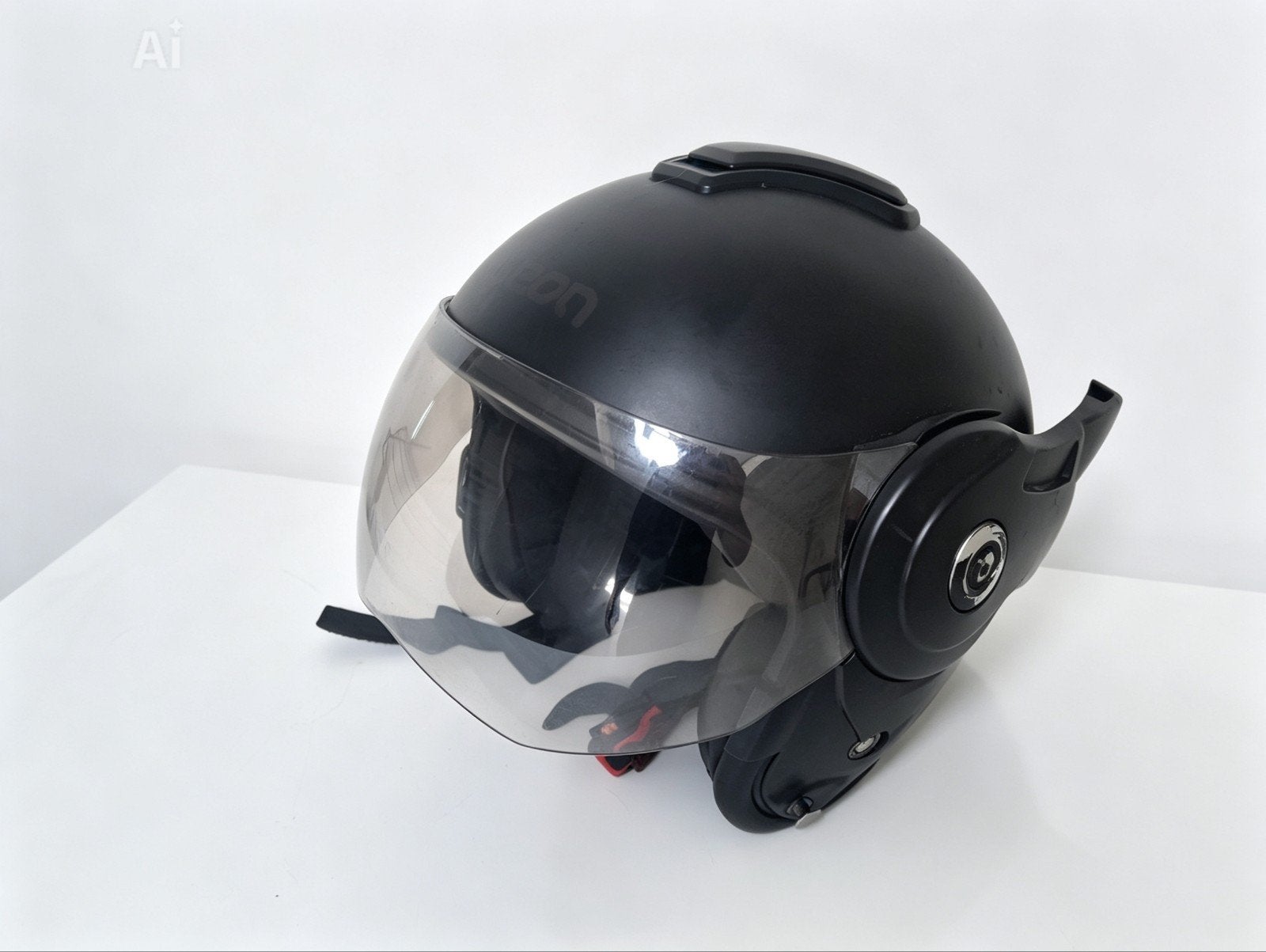 Beon b702 reverse Black helm maat L, Ophalen