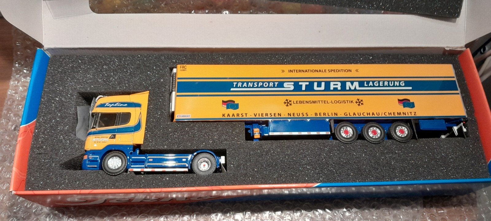 tekno 55390 scania topline sturm, Ophalen, Bus of Vrachtwagen, Tekno