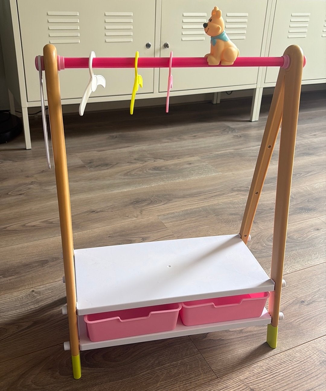 Kledingrekje Baby Born met accessoires, Kinderen en Baby's, Ophalen, Zo goed als nieuw, Babypop