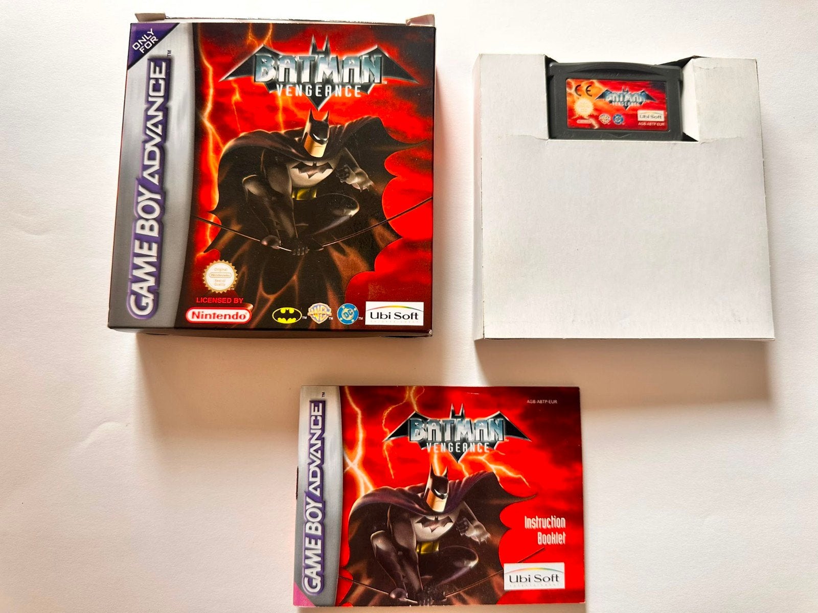 Batman Vengeance - Game Boy Advance (GBA) - Compleet, 1 speler, Zo goed als nieuw, Vanaf 7 jaar, Ophalen