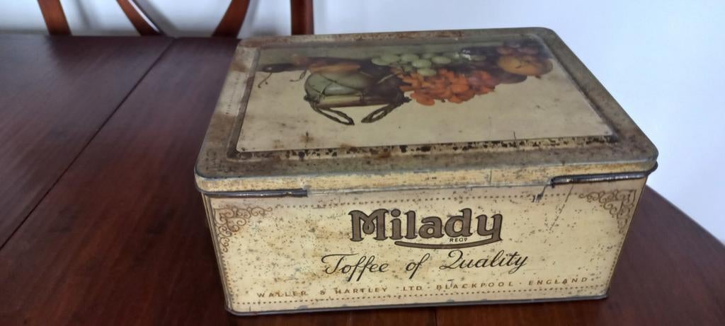 My Lady English Candy Blik, Verzamelen, Blikken, Ophalen of Verzenden, Gebruikt, Overige