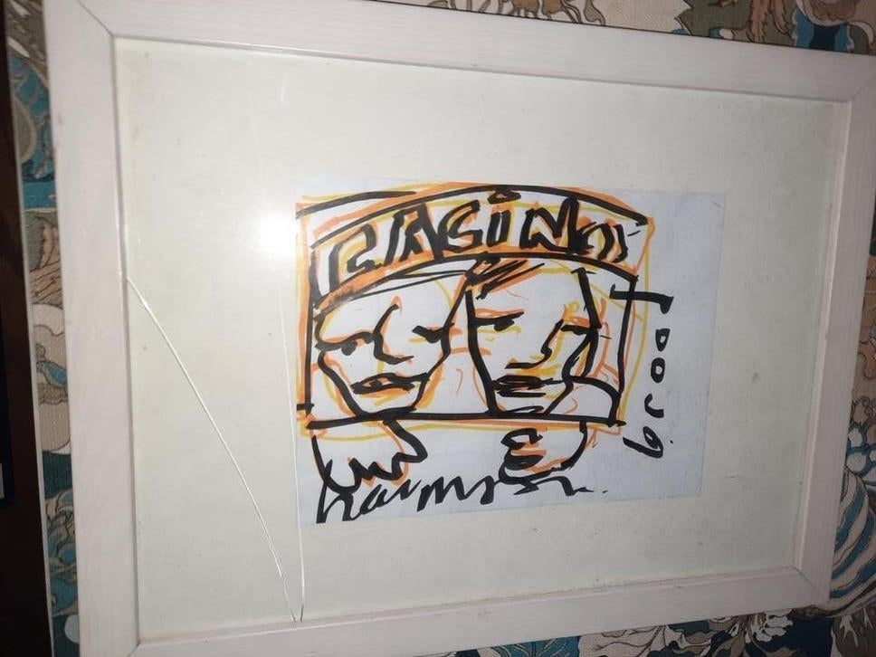 Herman Brood schilderij uniek, Ophalen of Verzenden