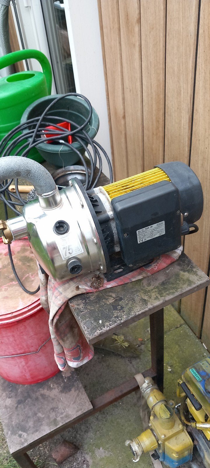 Waterpomp 220V - Delta 755M SM - 0.8 kW, Tuin en Terras, Waterpompen, Ophalen