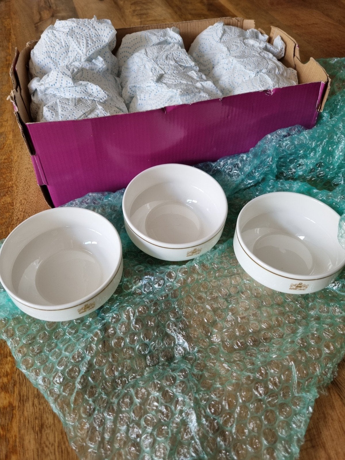 LUXE 18 ! British Airways Royal Doulton schaaltjes kom zgan, Overige merken, Klassiek, Ophalen of Verzenden, Porselein