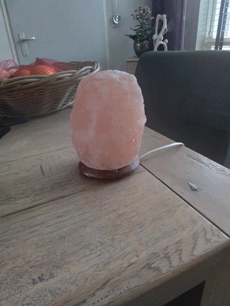 Himalaya Zoutlamp, Ophalen of Verzenden, Gebruikt, Overige materialen