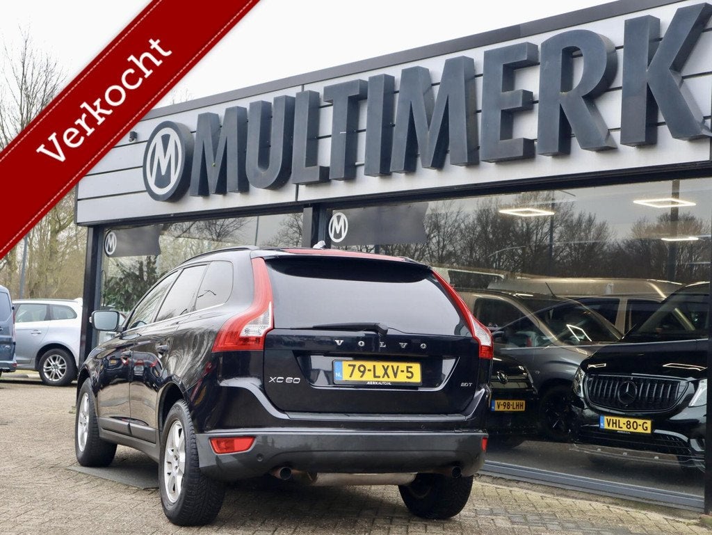Volvo XC60 2.0T Automaat, Leder, Xenon NL'se Volvo, Euro 5, Zwart, 4 cilinders, Automatische klimaatregeling