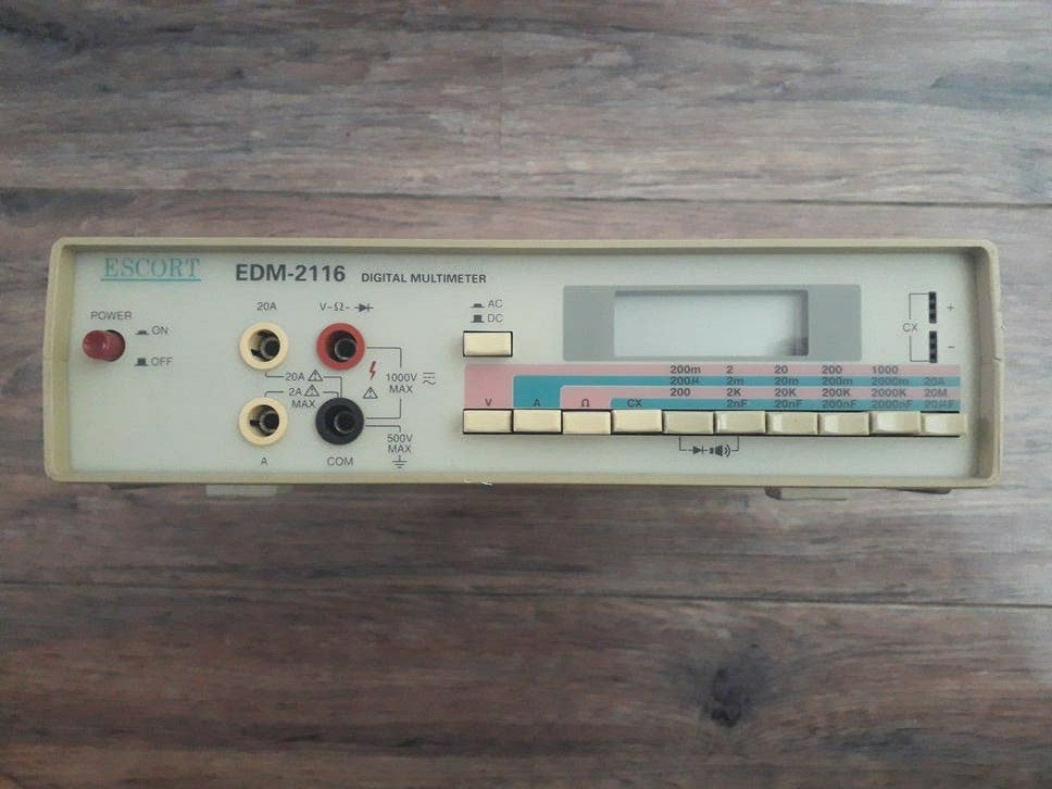 Escort EDM-2116 Digitale Multimeter, Ophalen of Verzenden