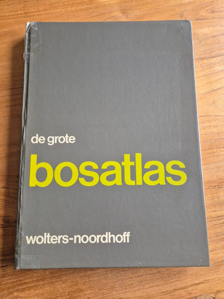 De Grote Bosatlas Wolters-Noordhoff, Gelezen, Bosatlas, Wolters-Noordhoff, Ophalen of Verzenden