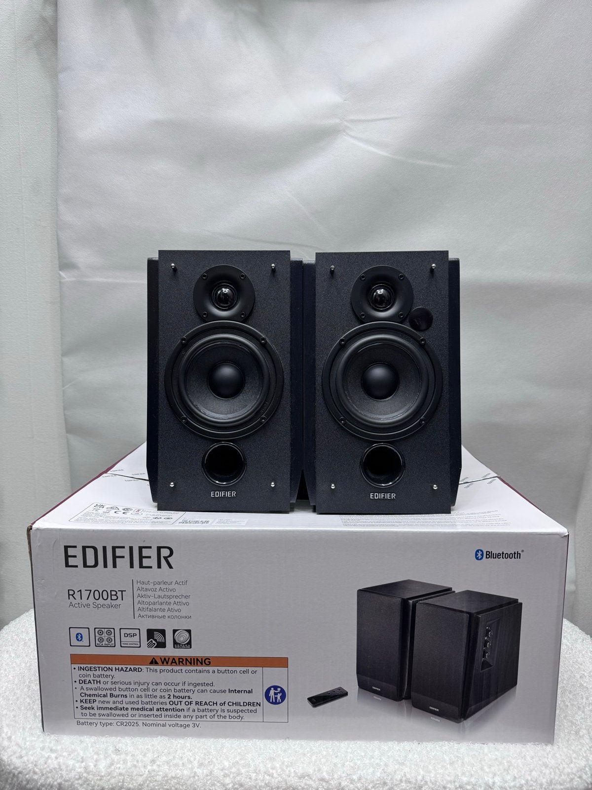 Edifier R1700BT Bluetooth Boekenplank Luidsprekers, Audio, Tv en Foto, Overige merken, Nieuw, Ophalen of Verzenden, Boekenplank luidspreker