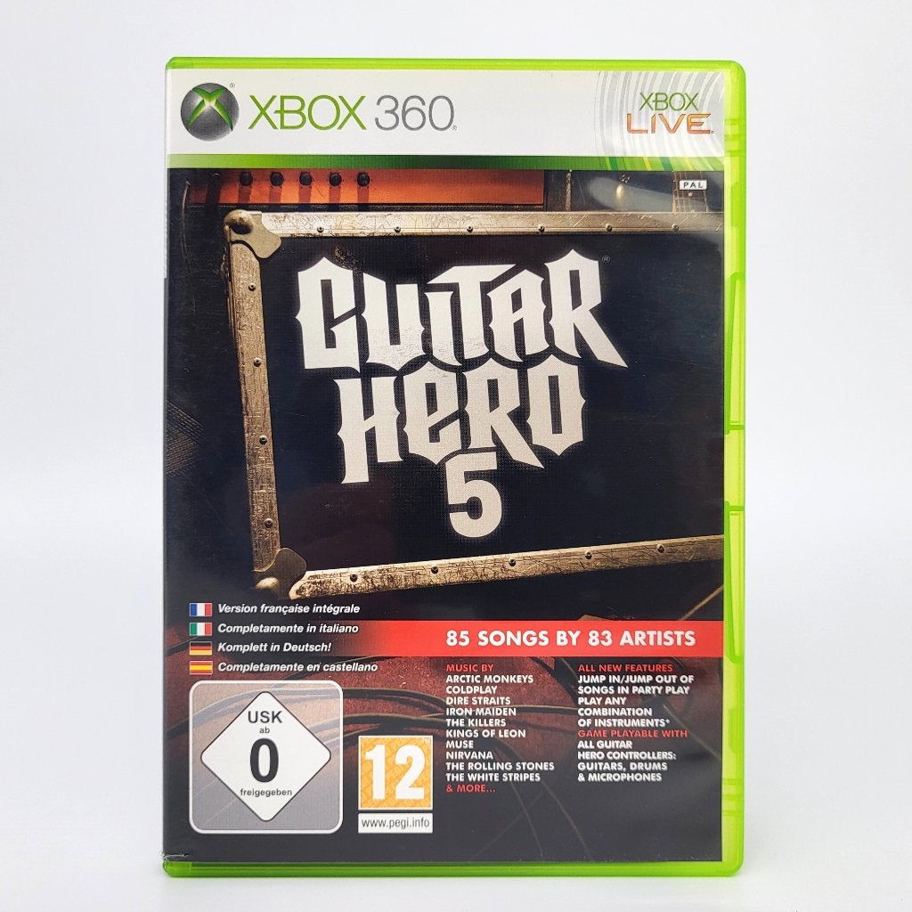 Guitar Hero 5 - XBOX 360 - PAL, Muziek, Gebruikt, Verzenden, 1 speler