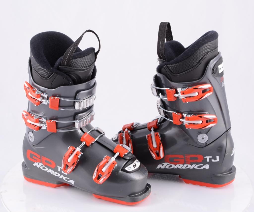 33 34 38 38,5 EU kinder skischoenen NORDICA GP TJ grey, Gebruikt, 100 tot 140 cm, Schoenen, Ophalen of Verzenden