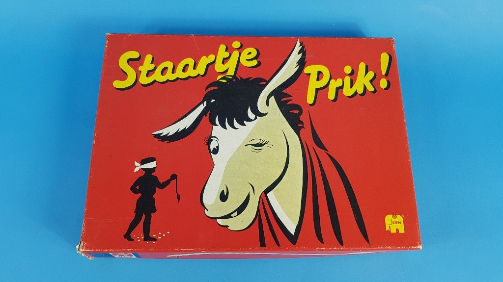 Staartje Prik, originele vintage Jumbo spel. 6B11, Tweedehands verkoop, Tweedehands verkoop, Gebruikt, Ophalen of Verzenden