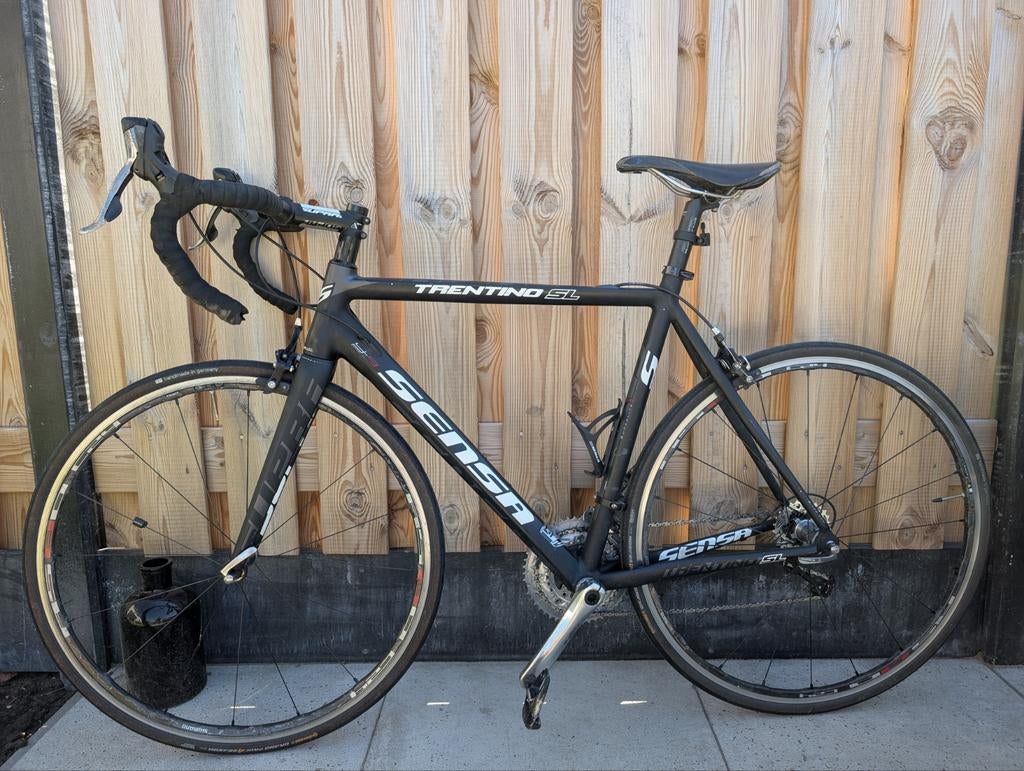 Sensa Trentino SL Racefiets  - Zwart, Gebruikt framemaat 56, Ophalen, Gebruikt, Overige merken