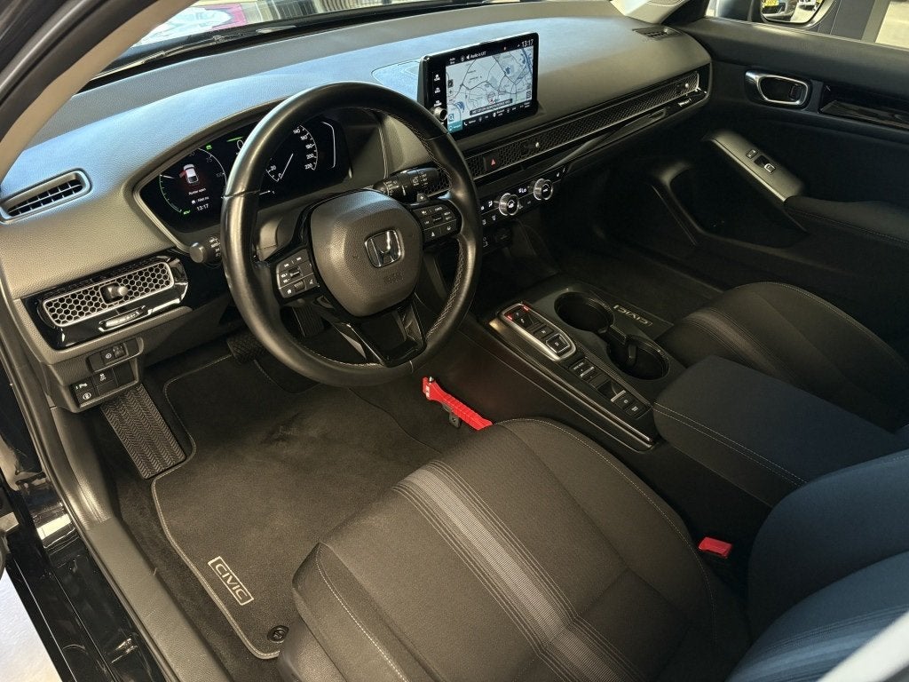 Honda Civic 2.0 e:HEV Elegance Adapt Cruise Automaat, Camera, Dealer onderhouden, Stof, Gebruikt, 4 cilinders