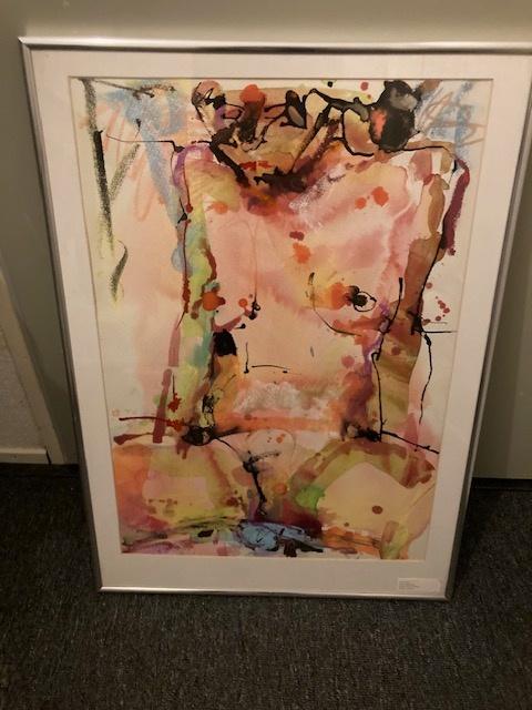 Tino Lintelo – Vrouw – ingelijst kunstwerk, Ophalen