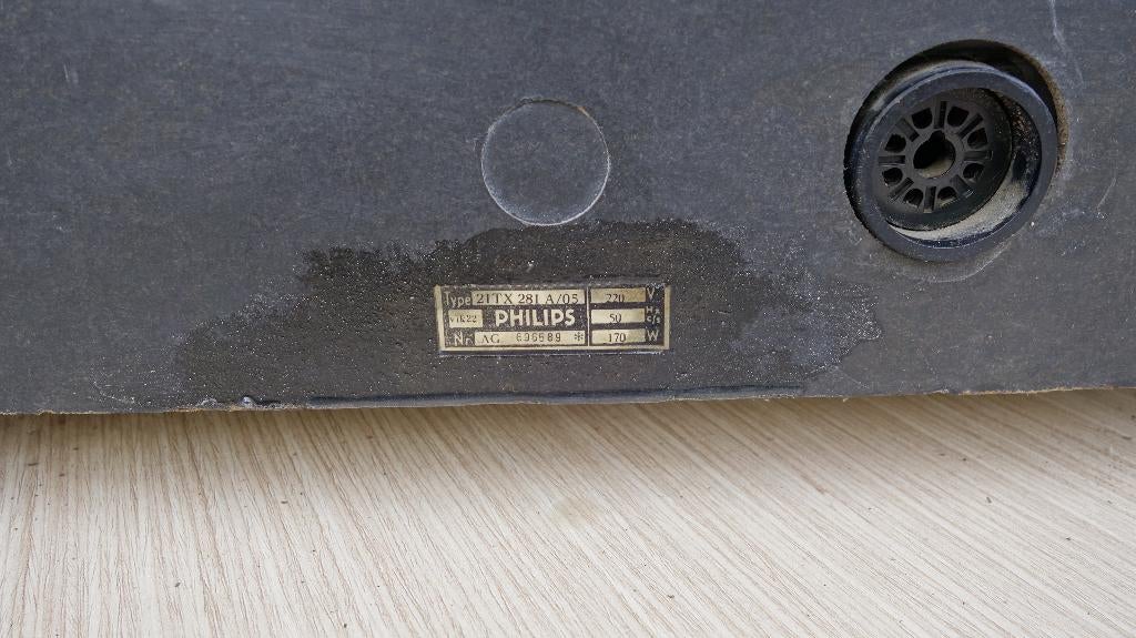 Philips TV 21 TX 281A, Philips, 50 Hz, Ophalen of Verzenden, Zo goed als nieuw