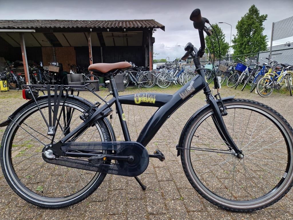 Jongensfiets Mountaninbike 24 inch van de fietsenmaker, Ophalen, 24 inch, Versnellingen, Zo goed als nieuw