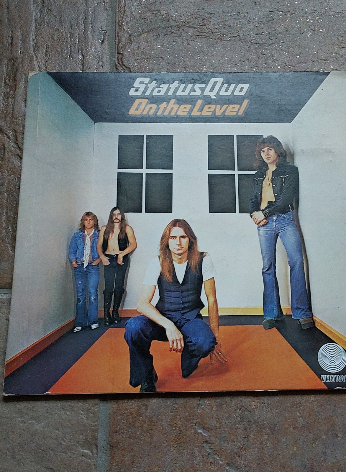 Vinyl/ LP--Status Quo - On the Level--, LP, Gebruikt, Ophalen of Verzenden, Classic Rock