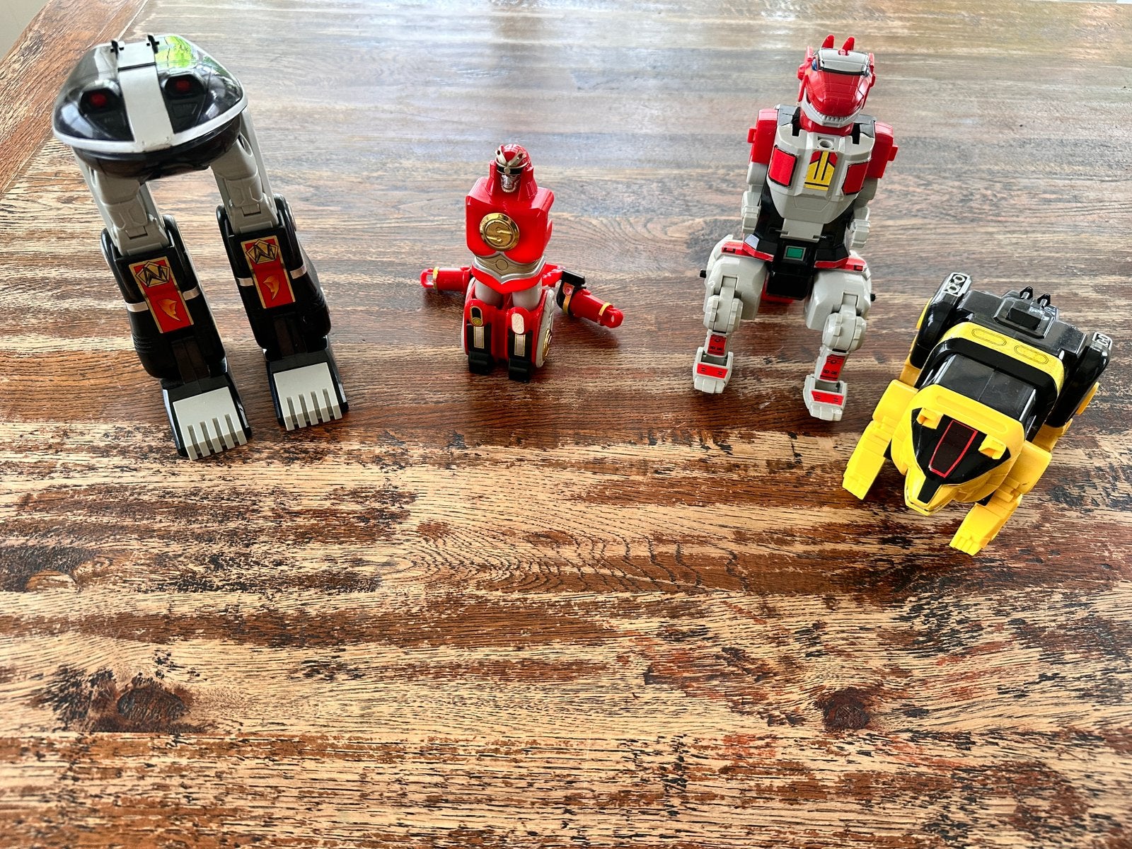 Power Rangers Zords Zonder Toebehoren – Vintage Jaren '90, Ophalen of Verzenden, Gebruikt