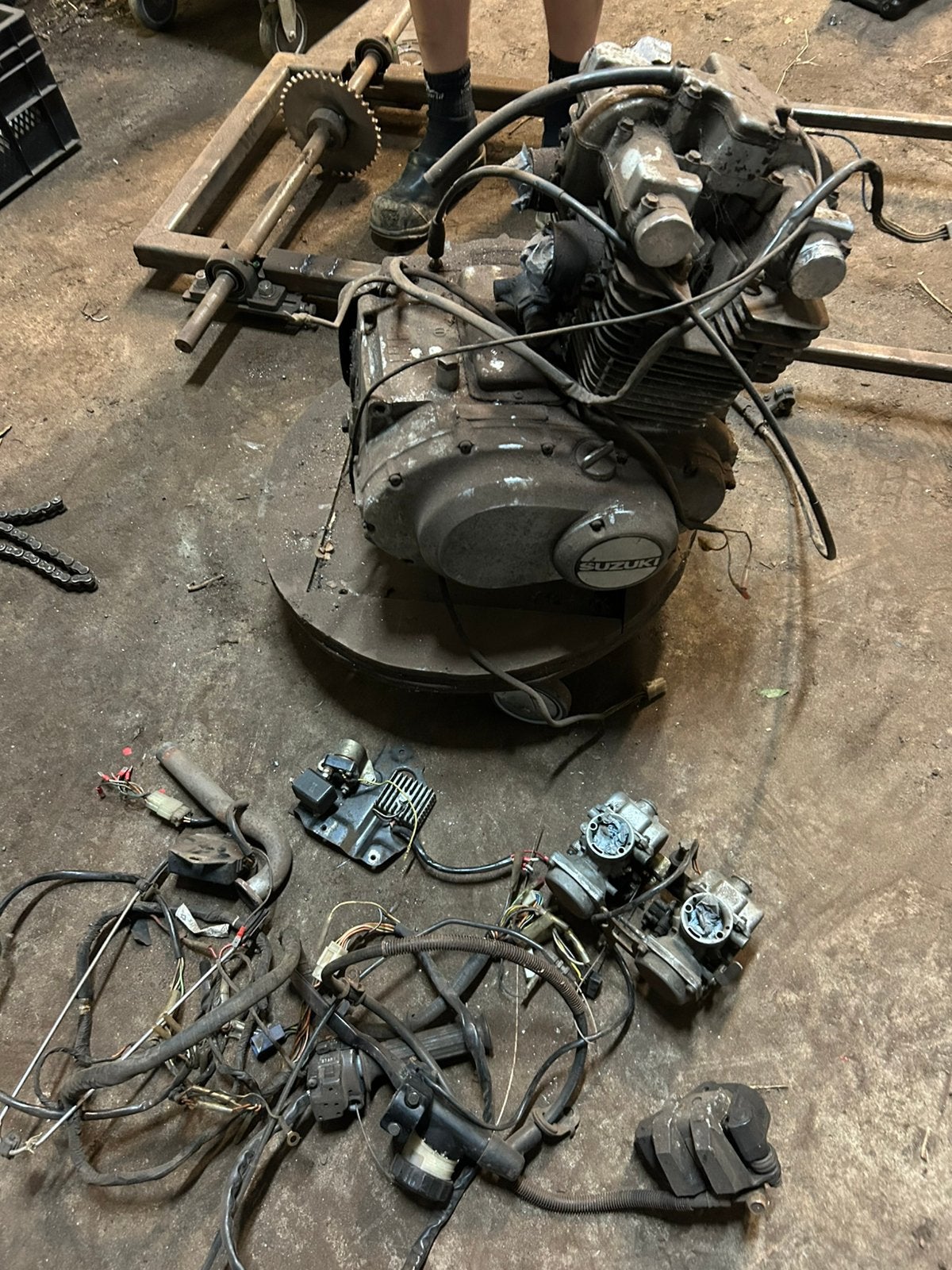 Suzuki gs 450 blok, Ophalen of Verzenden, Zo goed als nieuw