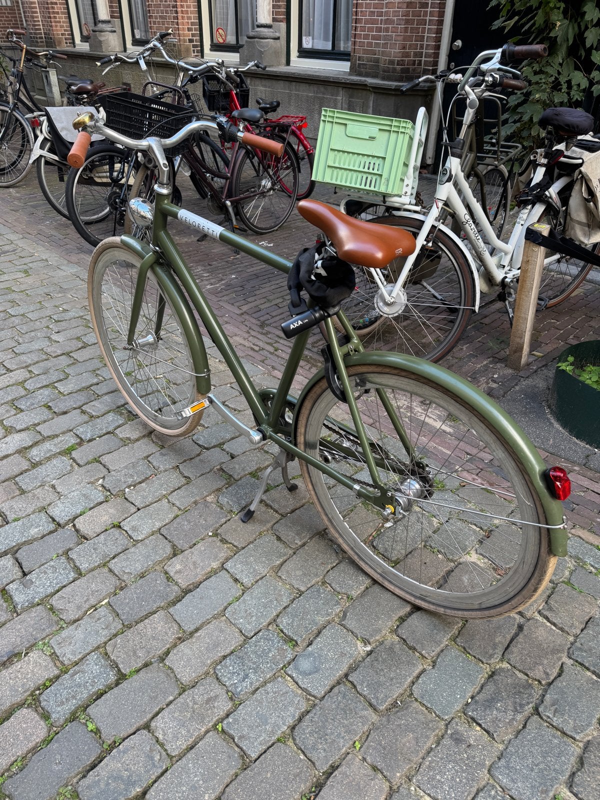 Veloretti Amsterdam Fiets - Zo goed als nieuw, Terugtraprem, Versnellingen, Zo goed als nieuw, 53 tot 57 cm