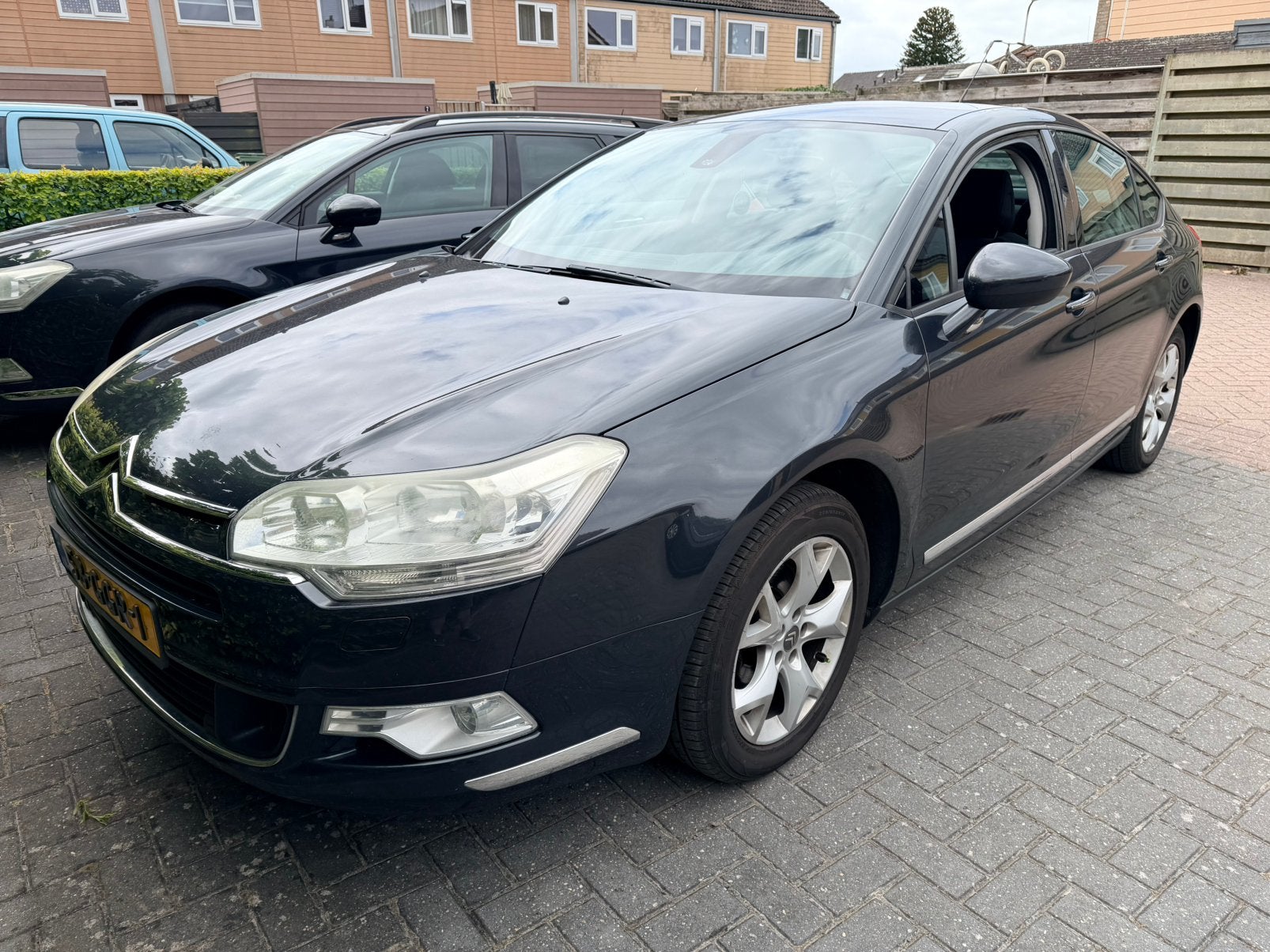 Citroën C5 2.0 16V 2008 Grijs, Auto's, Citroën, Voorwielaandrijving, 1496 kg, 4 cilinders, Origineel Nederlands