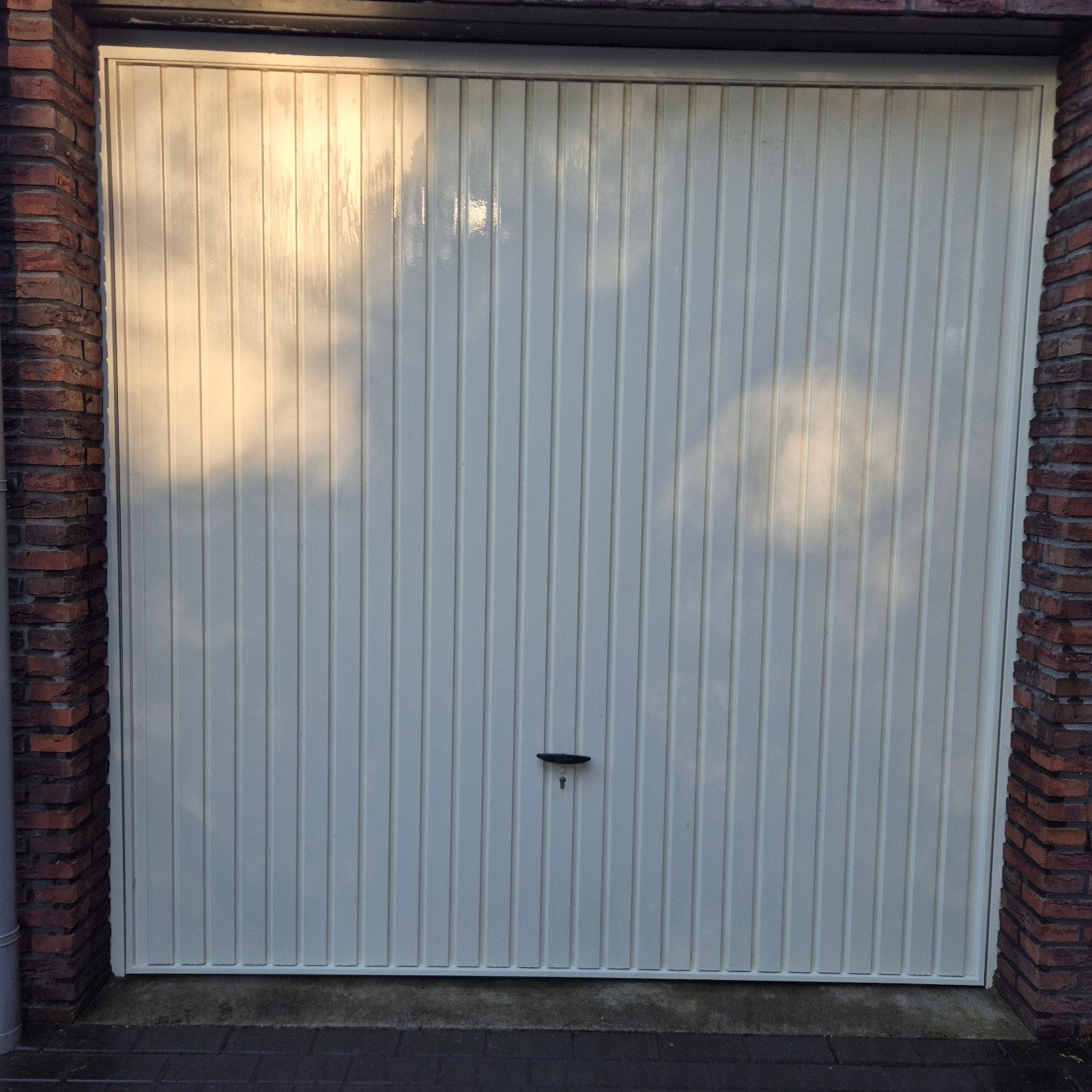Garagedeur zo goed als nieuw. 231x235, Ophalen, Garagedeur, Zo goed als nieuw, 120 cm of meer