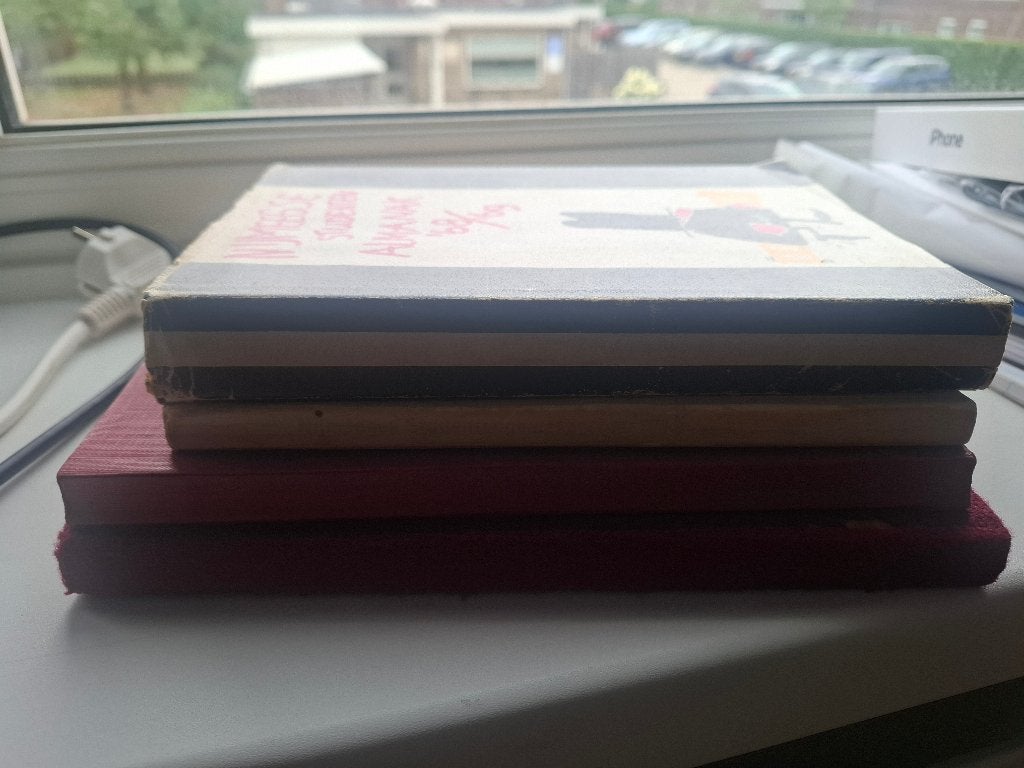4 x studentenalmanak Nijmegen jaren '60, Ophalen of Verzenden, N.s.c. carolus magnus