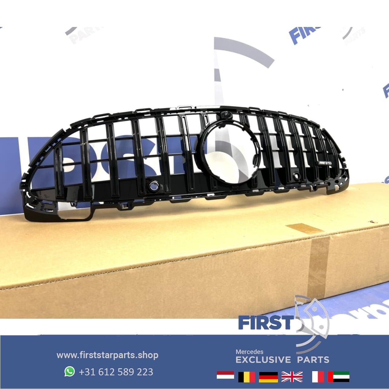 W206 S206 C206 MB C KLASSE AMG GT PANAMERICANA GRIL 2021-202, Gebruikt, -, Ophalen of Verzenden, -