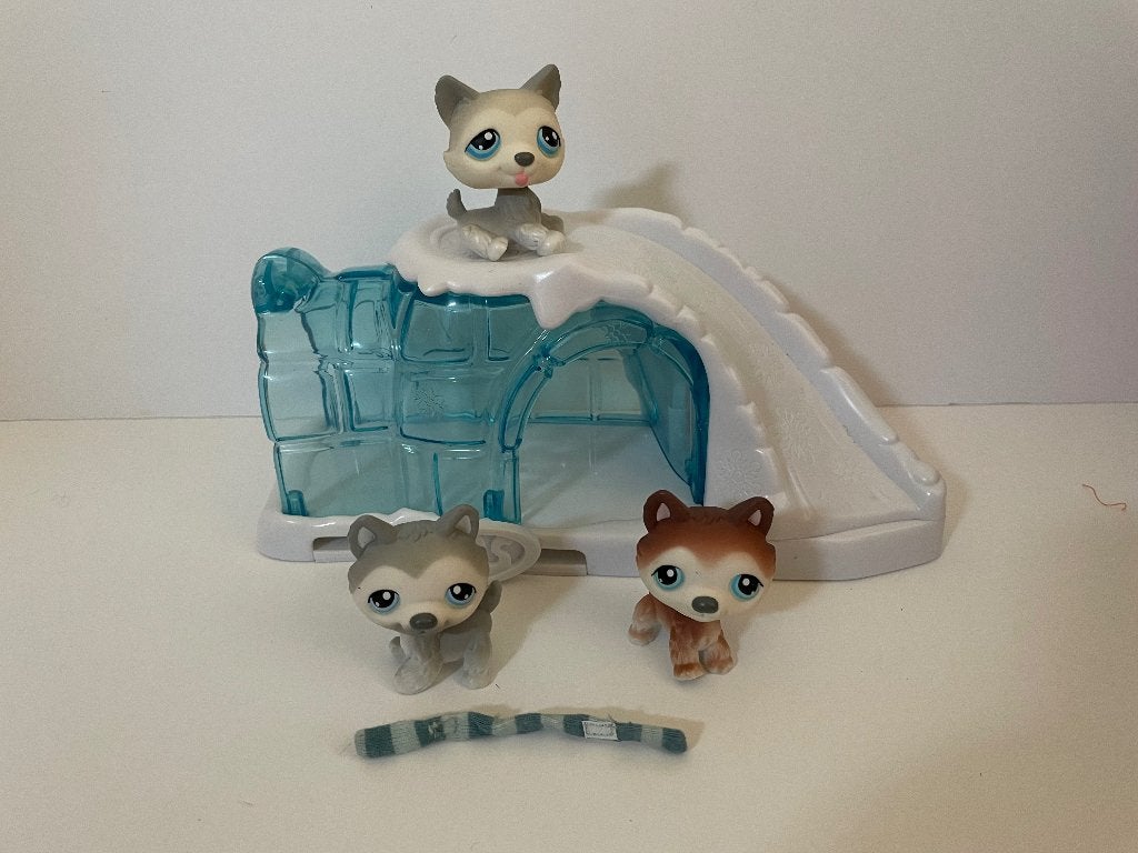 LPS Polar Puppies Playhouse Get Better Centre Collie paw up, Ophalen, Zo goed als nieuw